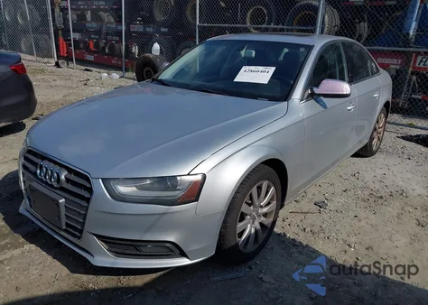 2013 Audi A4 2.0T Premium из США, поврежденный, VIN WAUBFAFL1DN043718